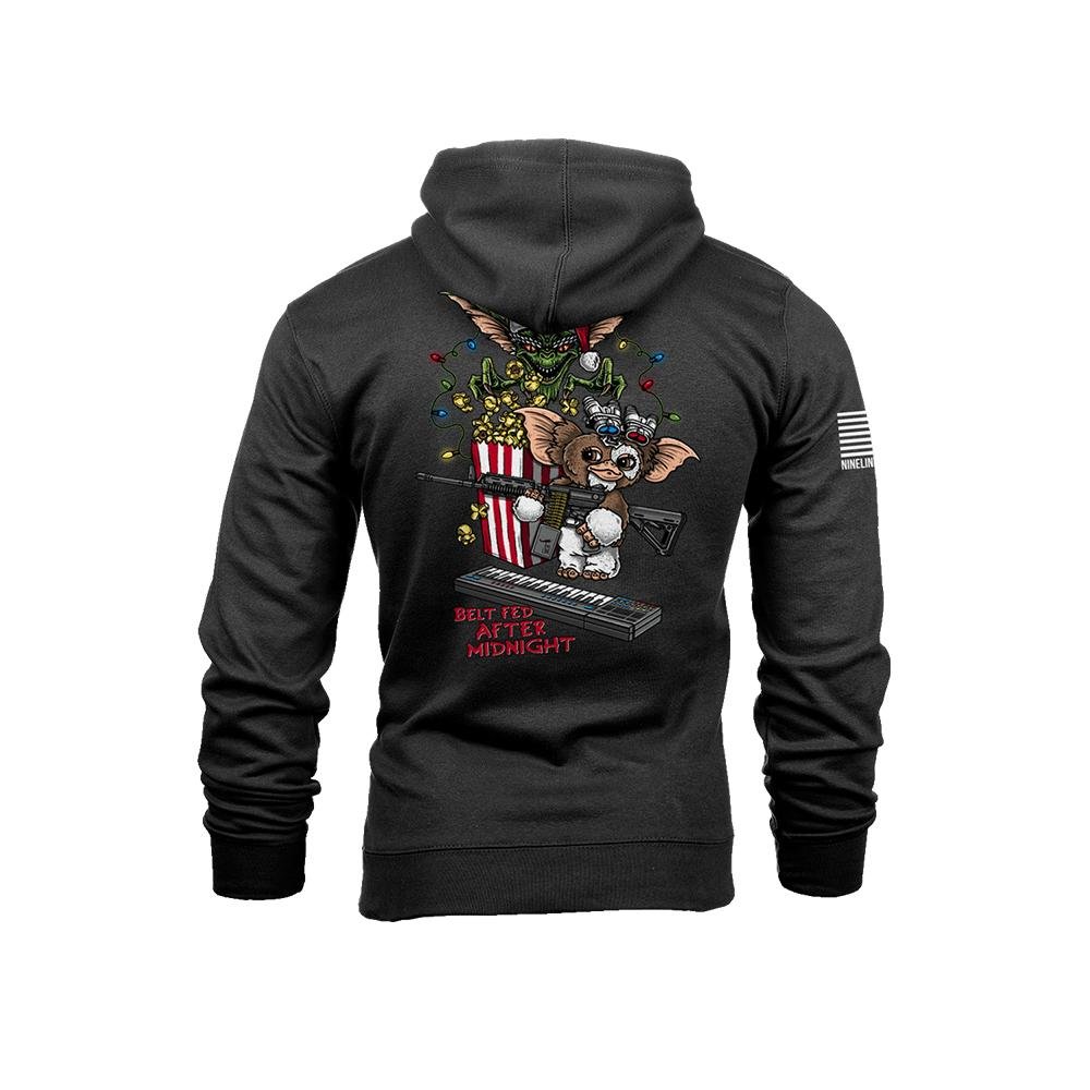 Nine Line BELTFED-DT6100 Hooded Sweatshirt Black 2XL