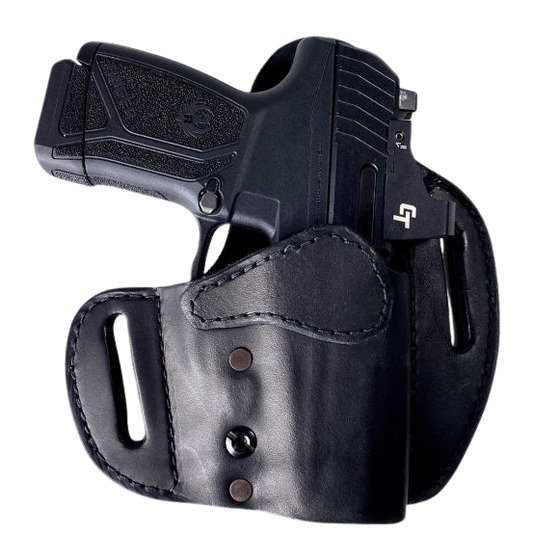 Urban Carry LockLeather OWB RMR Holster Size 215 Black RH - Under Armour