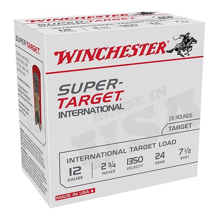 Winchester TRGT213507 12 Gauge 2.75 in 7.5 Shot 1350 fps 25 Rounds - Winchester - 20 GAUGE