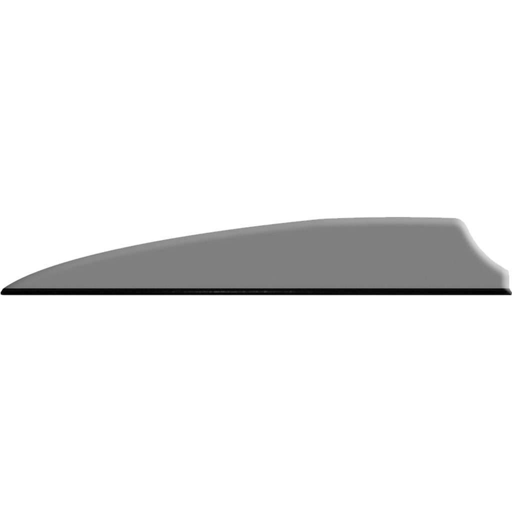 Q2i Q07040 Fusion X-II Vanes Grey 3" 100pk Lightweight Aerodynamic