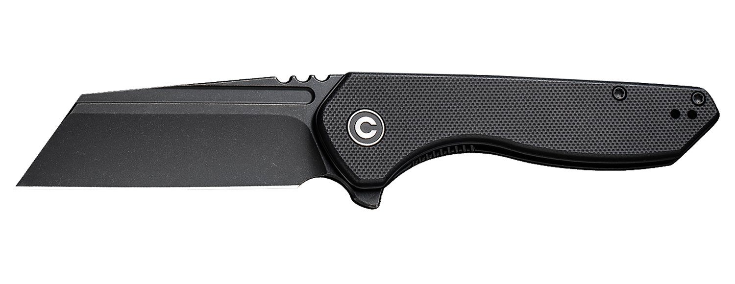 Civivi Knives C23036-1 ExOne 2.94" Folding Reverse Tanto Plain Black...