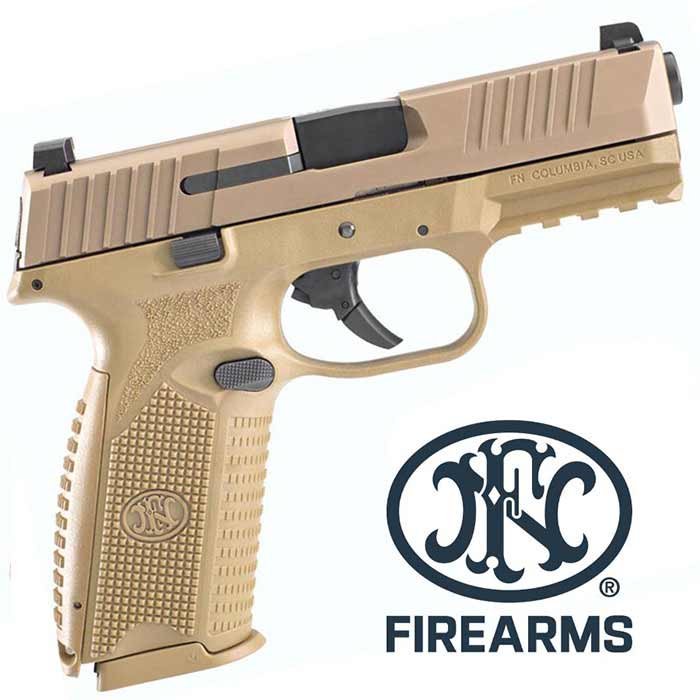 FN America FN 509 9mm Luger Semi Auto Pistol 4" Barrel 10 Rounds FDE