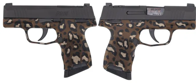 SIG Sauer P365 Leopard 9mm 3.1 In Black Optic Ready Manual Safety - SIG_SAUER - 9mm