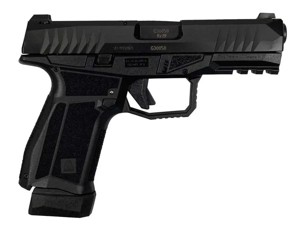AREX Delta M Variant - Compact, Modular Pistol with 15 & 17 Round Magazines, 4 Back Straps - AREX - 9mm