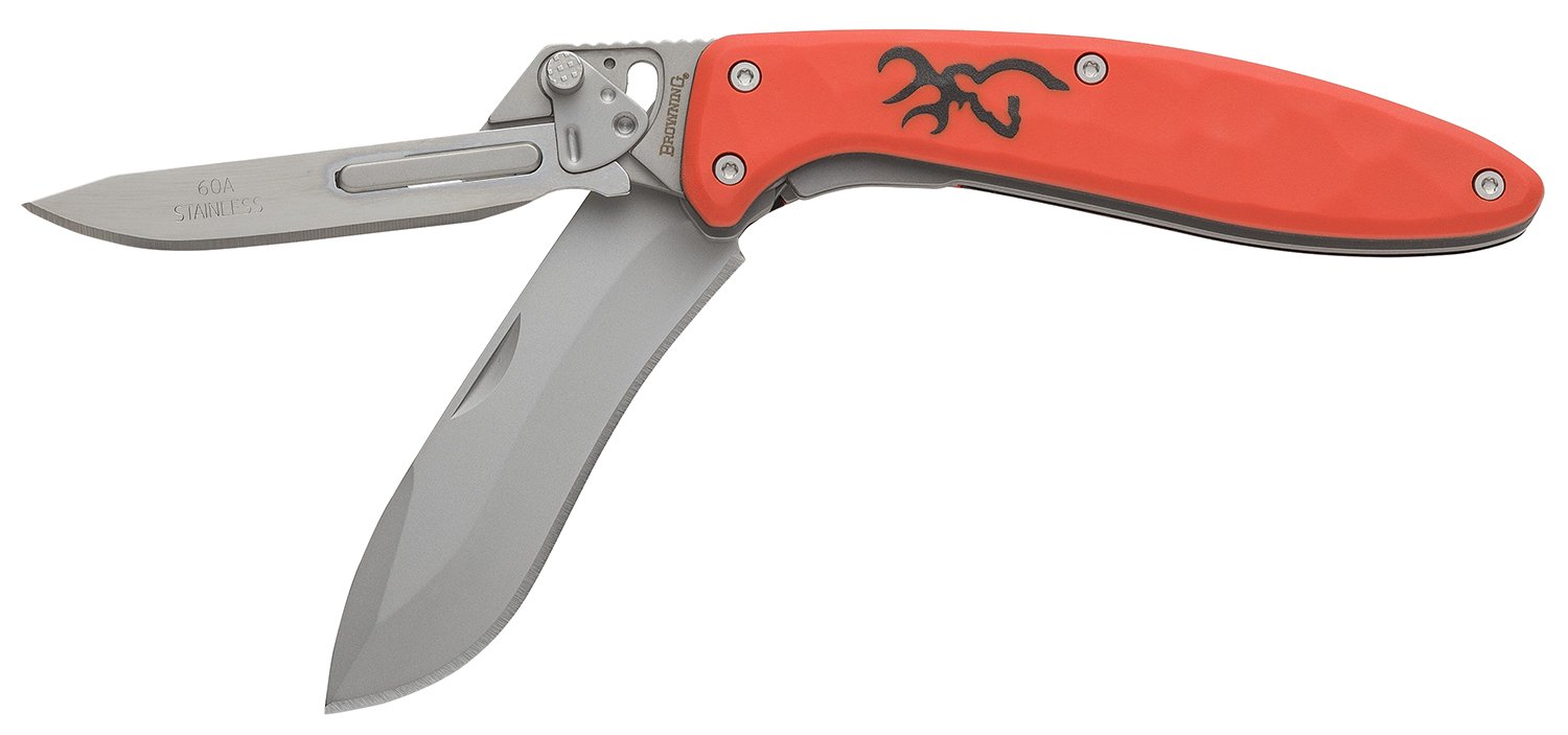Browning 3220462 Primal Scalpel 2 Folding Knife 2.75" 8Cr13MoV Blade - Browning - DROP POINT/SCALPEL