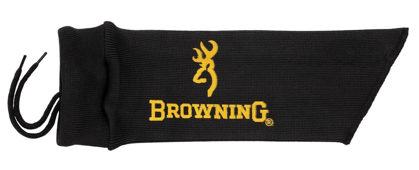 Browning VCI GUN SOCK PISTOL DRAWSTRING CLOSURE BLACK - Browning