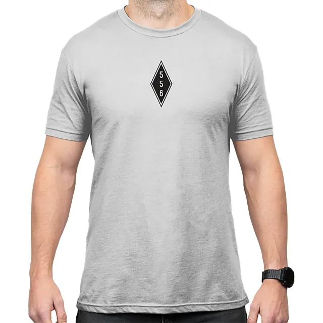 Magpul MAG1280-041-M T-Shirt Stone Gray Heather Medium Cotton/Poly Blend