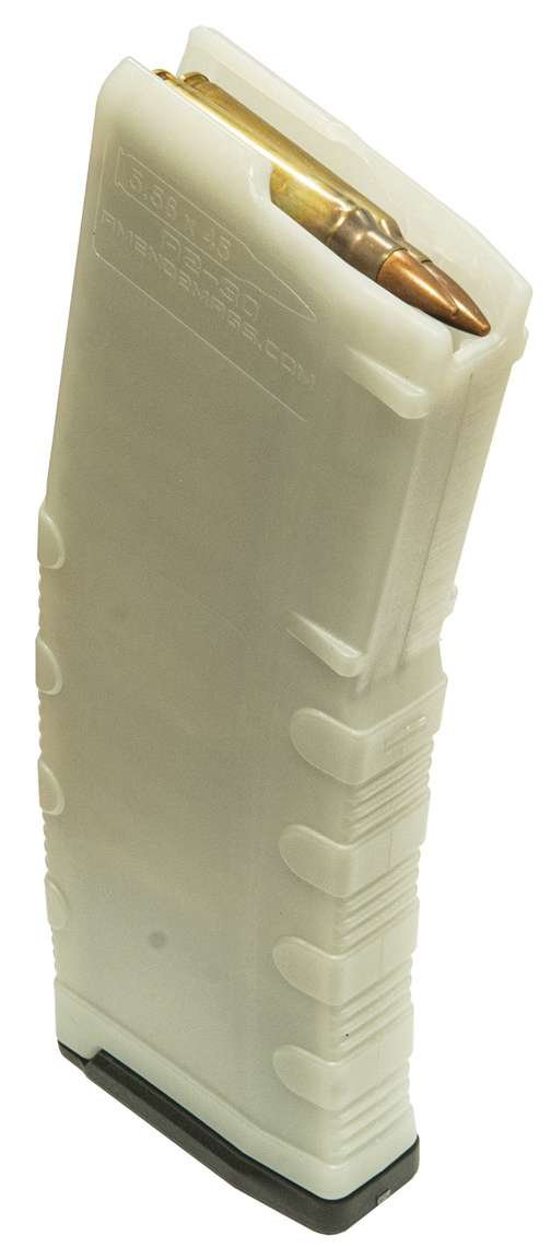 Amend2 556MODCGLOW30 AR-15 Magazine 30-Round Glow 5.56/.223 Polycarbonate - Amend2 - .223 Remington