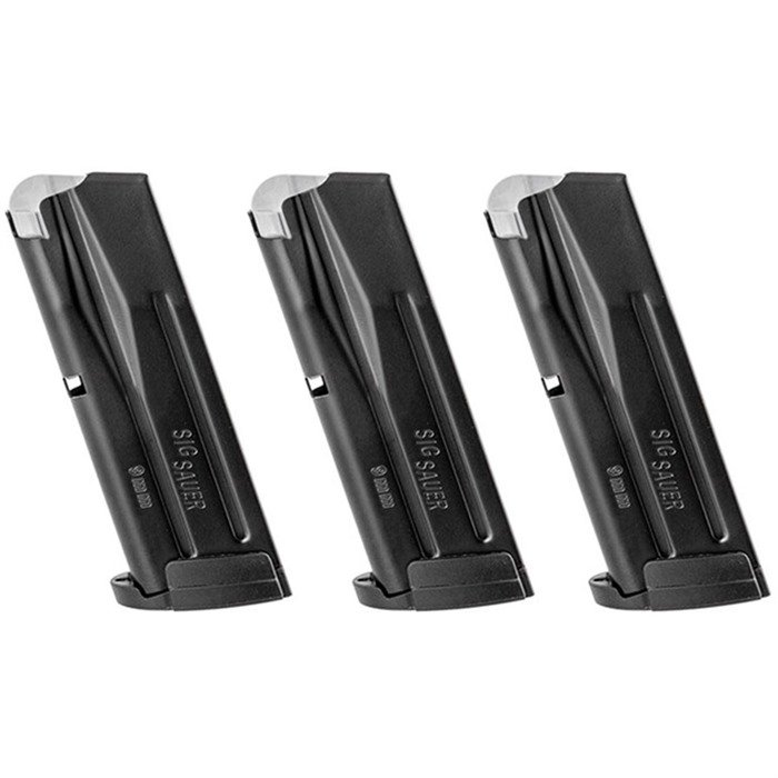 Buy Sig SAUER, INC. P250/P320-X COMPACT MAGAZINE 9MM LUGER 12RD BLACK 3/PACK online