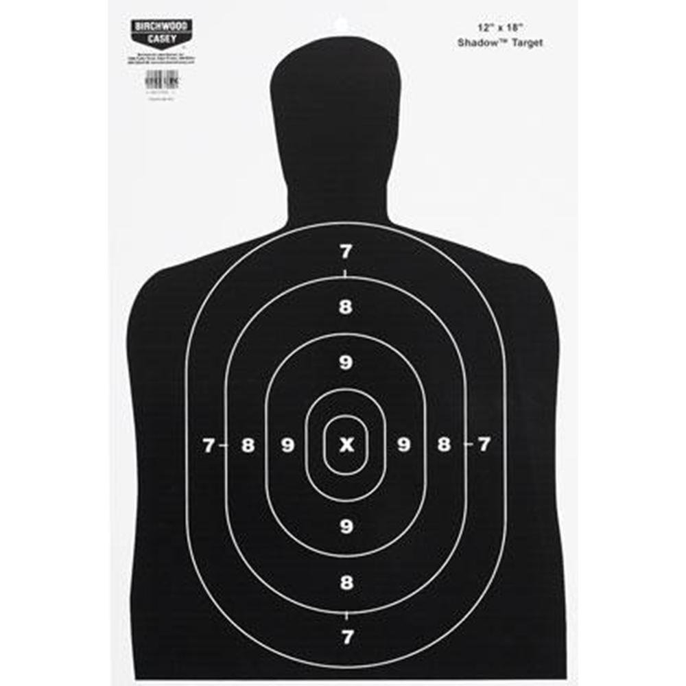 Birchwood Casey EZE-Scorer BC-27 Silhouette Target 12x18 10 Pack - Birchwood Casey - 12" X 18"