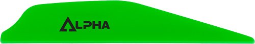 Bohning ALPHA AR 1250 VANE 2.8" NEON GREEN 36PK - Bohning