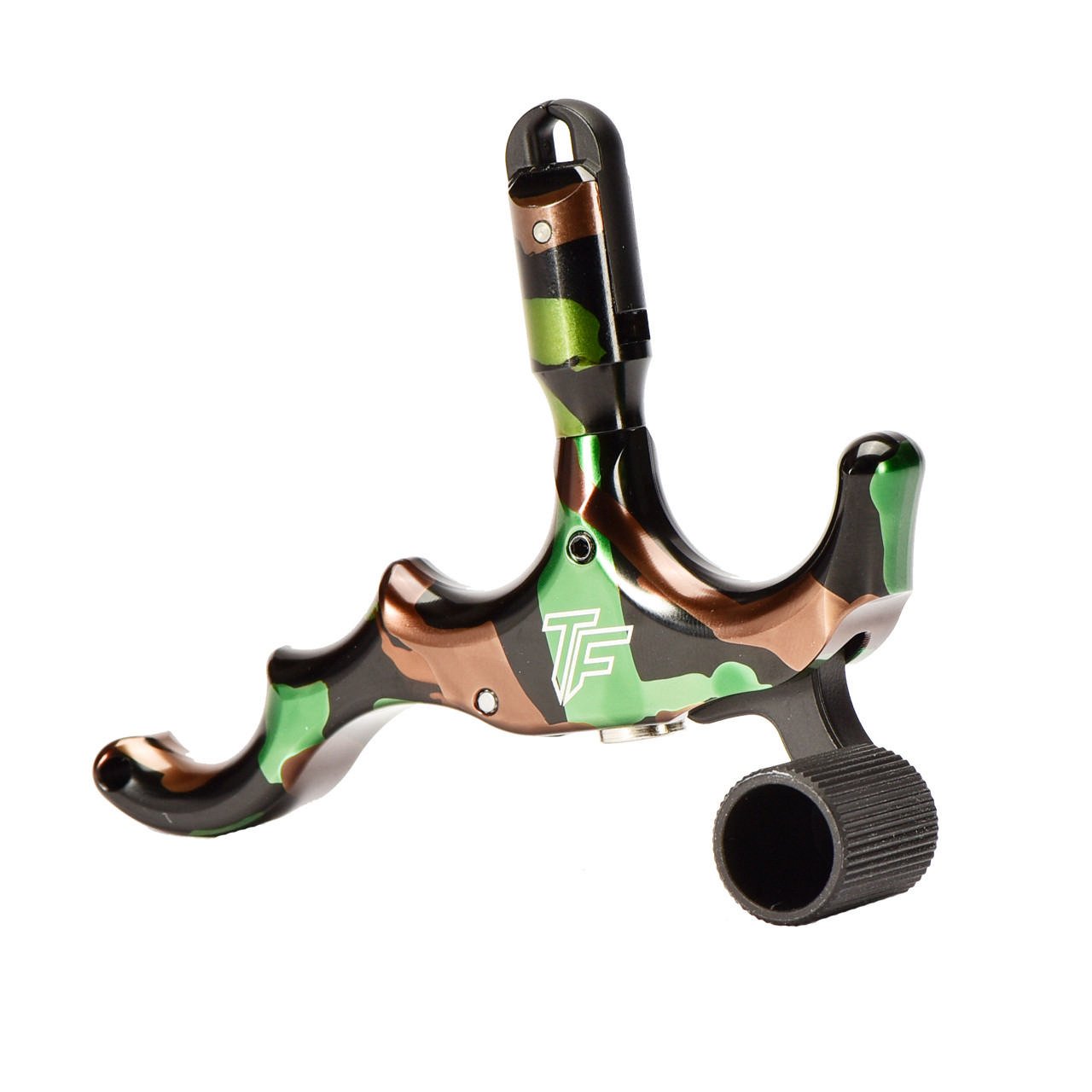 TruFire RELEASE EDGE 4-FINGER DUAL JAW THUMB BUTTON CAMO - Feradyne Outdoors