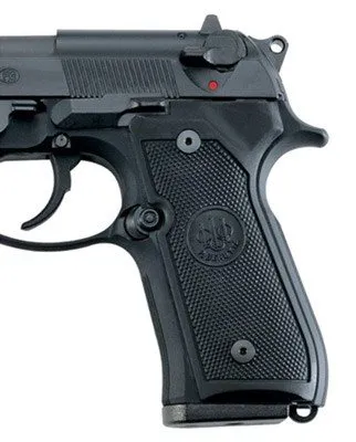 Beretta JG92FSP 92FS/96 Series Black Plastic Grip Panels - Beretta for sale at TheGunDock