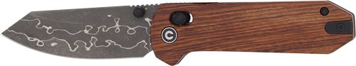 Civivi C23073BDS1 Yonder Knife 2.88" Guibourtia Wood Damascus Blade - CIVIVI