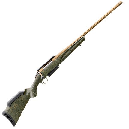 Ruger 46945 American Rifle 300 WIN MAG 3+1 Burnt Bronze 22" Threaded - Ruger - 300 WIN MAG