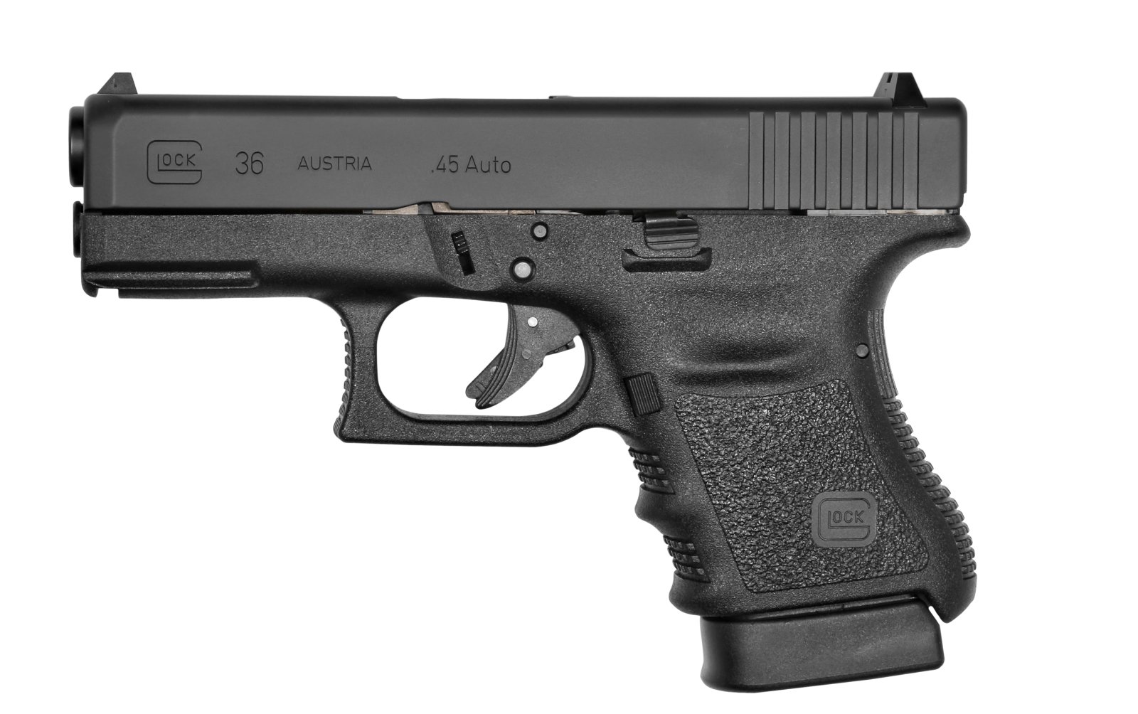 Glock PI3650201FGR G36 Sub-Compact 45 ACP 3.8" Barrel Black
