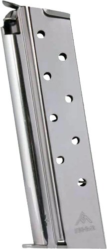 Iver Johnson IJ1911NF10MAG 1911 GVT 10MM 8RD Nickel Magazine - Iver Johnson - 10MM