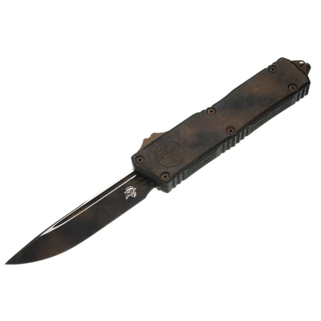 Microtech Scarab II G3 3.97 In SE STD Outbreak OB ALU HNDL