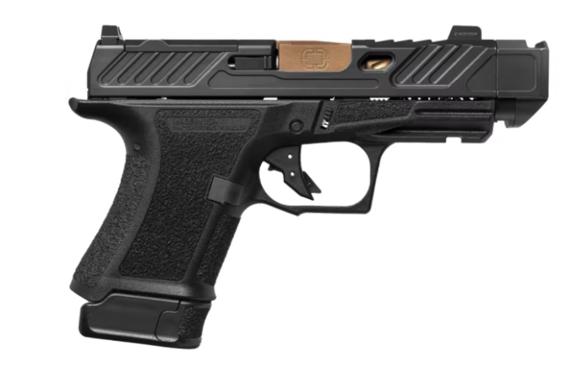 Shadow Systems CR920P Elite Slide Optic Pistol 9mm 3.41" Black Frame Bronze Compensated - Shadow Systems - 9mm