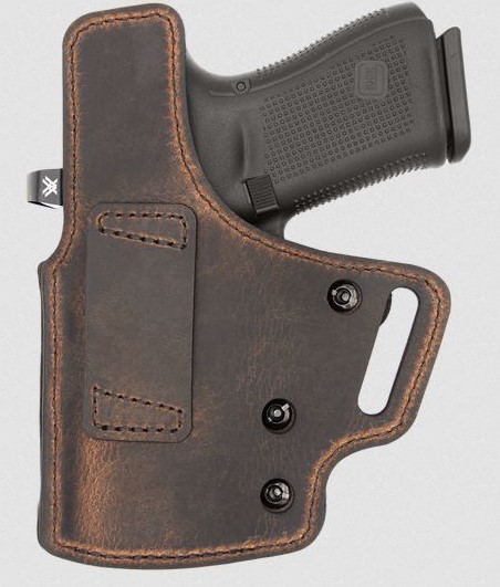 Versacarry DEF2204-300A Defender Alpha Holster OWB Brown/Black Size 4