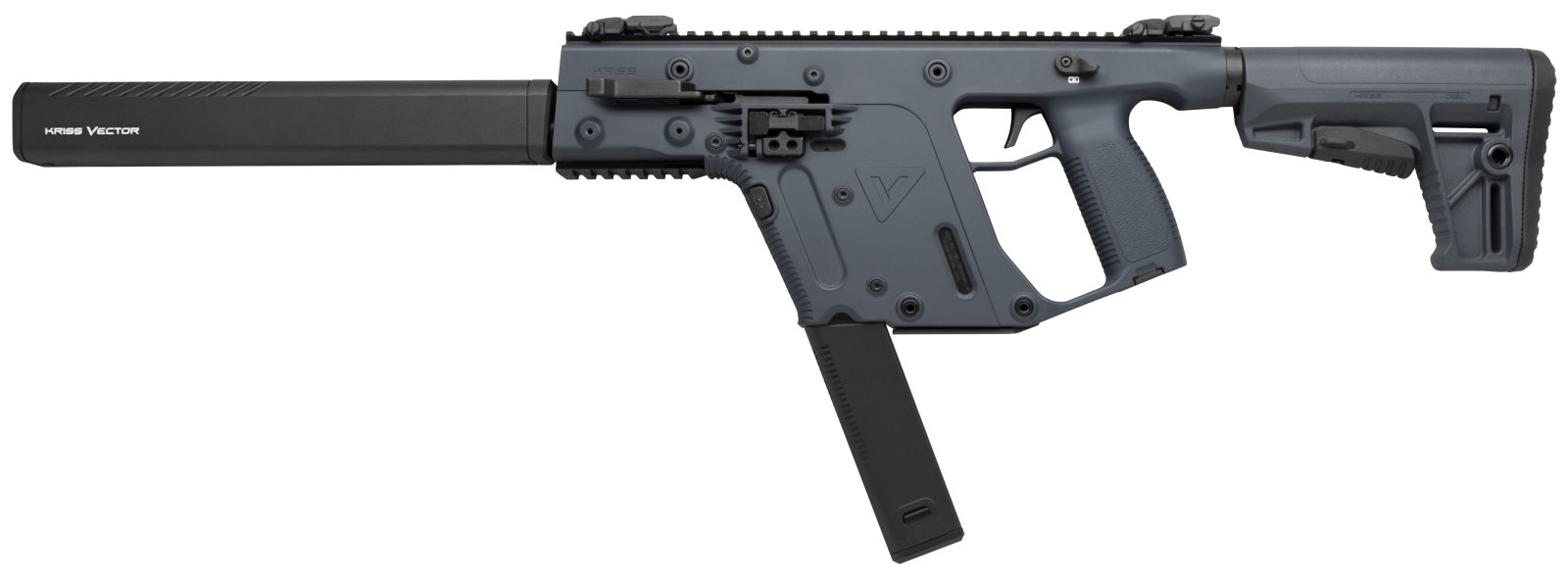 Kriss Vector KV90-CCG20 9MM Combat Grey 16" Barrel - Kriss USA - 9mm