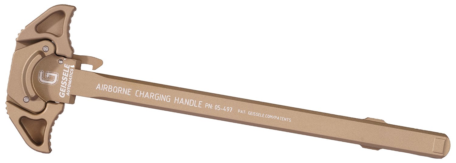 Geissele 05-497S Airborne Charging Handle 5.56 NATO DDC Aluminum - Geissele - AIRBORNE