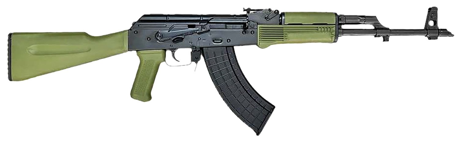 Riley Defense RAK47P 7.62x39 16.25" Polymer Green Rifle - Riley Defense - 7.62X39mm