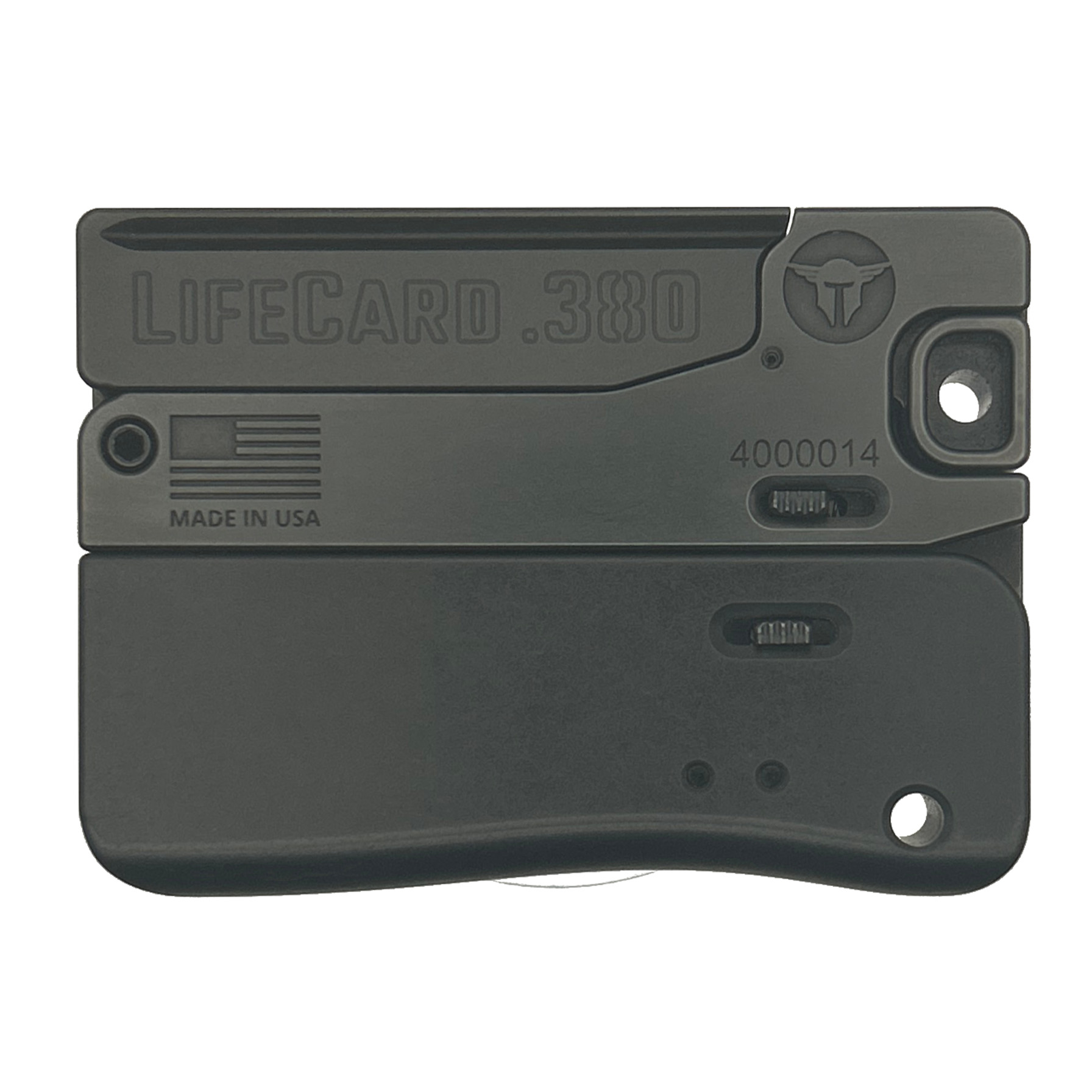 TRAILBLAZER FIREARMS LIFECARD 380ACP ARMOR BL
