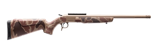 CVA SCOUT SS TD 223REM 20 FDE/DUCK CAMO - CVA