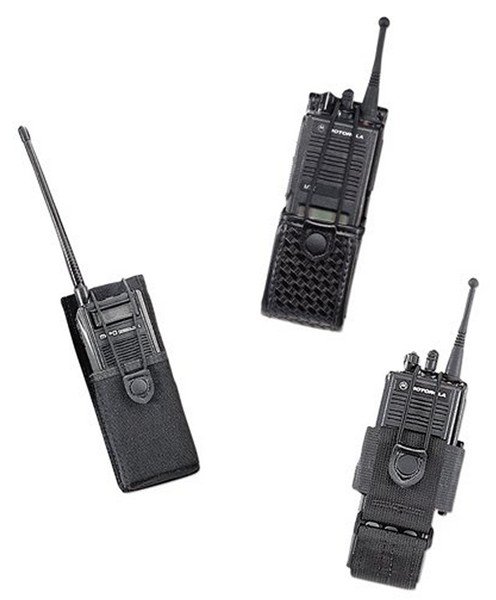 Universal Radio Case with Swivel Belt Loop - Cordura Handheld - Fits Most Police, Fire, and Business-Band Radios