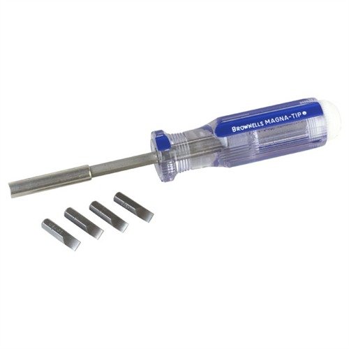 Brownells MAGNA-TIP #84 HOLLOW HANDLE WITH 4 BITS - Brownells