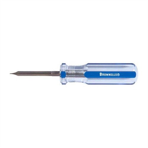 Brownells Fixed Blade Screwdriver #9 .24 Shank .030 Blade Thickness - Brownells