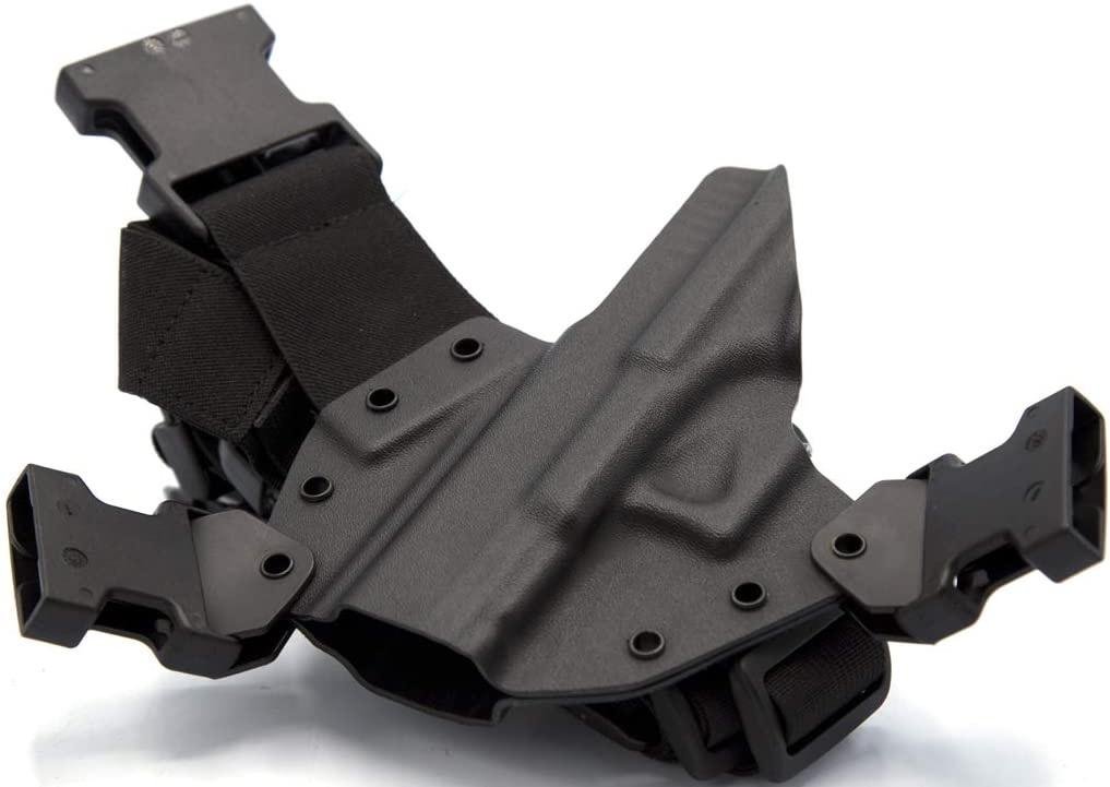 GUNFIGHTERS G17O 010112 Glock 17 22 31 Black Chest Holster