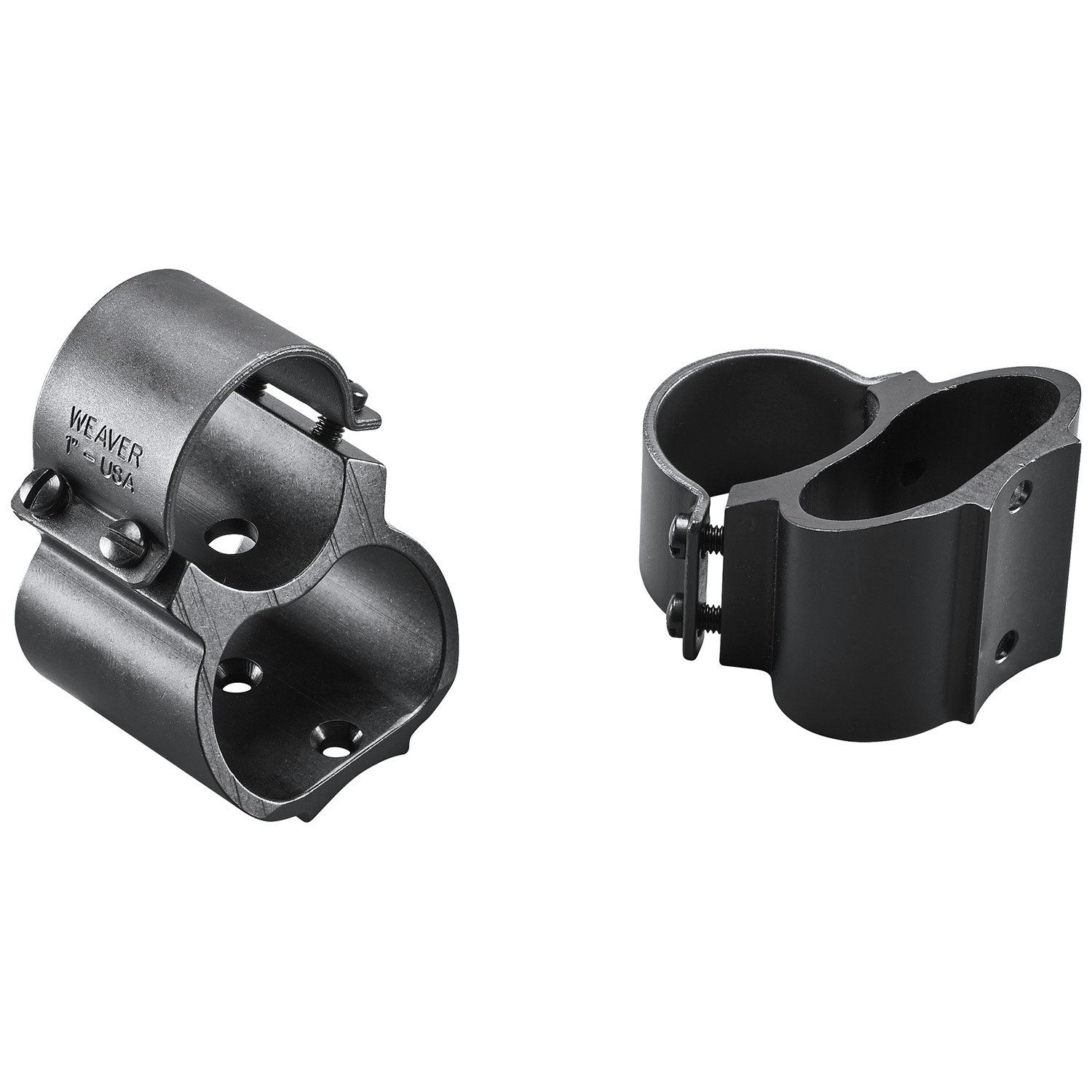 Weaver 49715 See-Thru Scope Mount 1 Inch Matte Black Remington 760 742 - Weaver - 1"