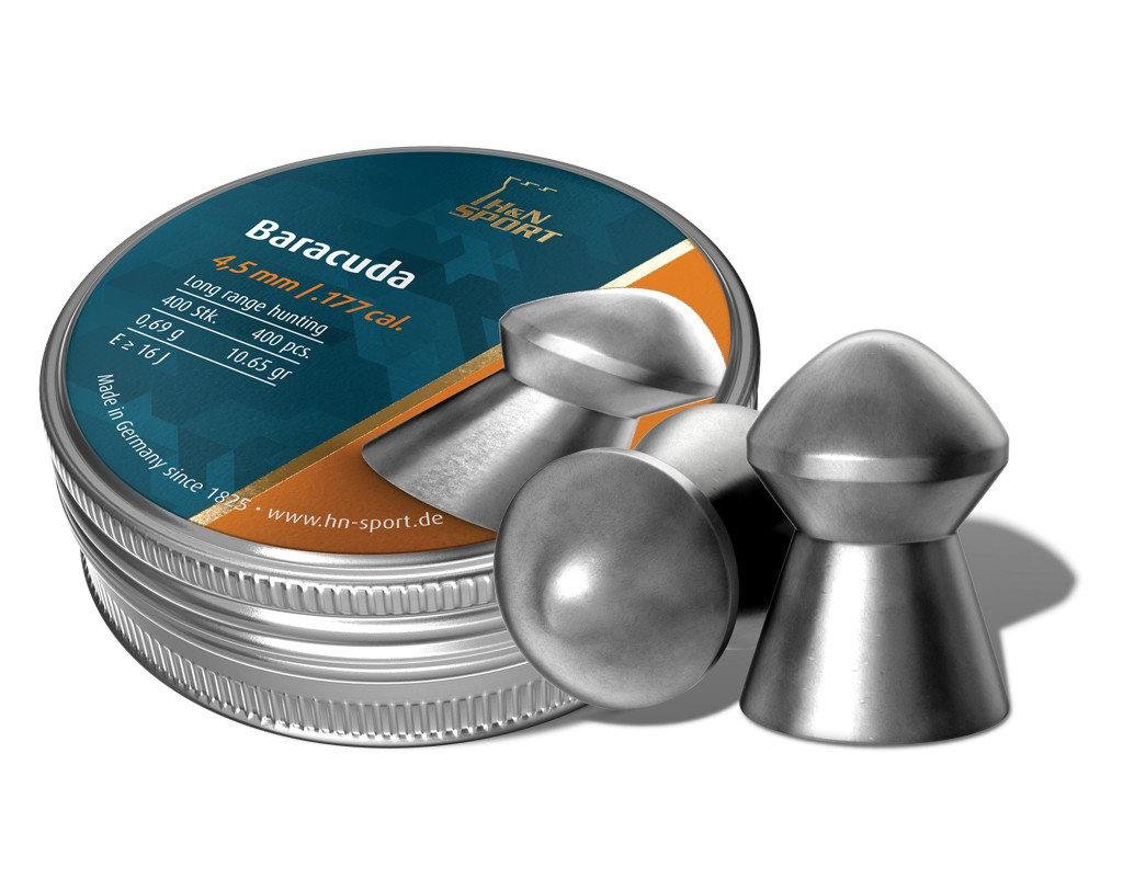 H&N Sport Pellets Baracuda 177 10.65 Grain 400 Pack 92184500004