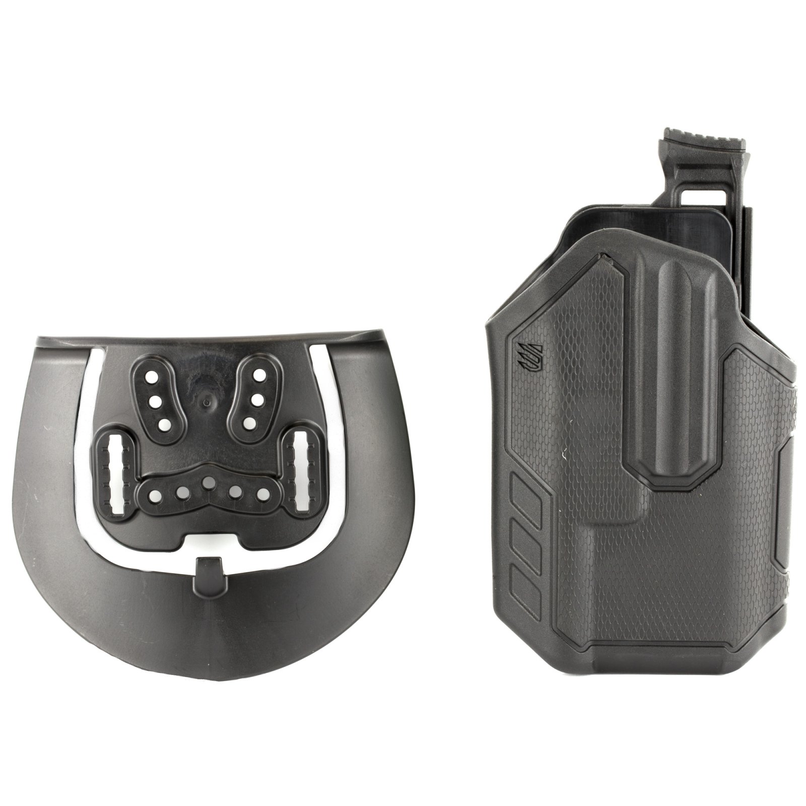 BLACKHAWK! OMNIVORE 419002BBR - Multi-Fit, Level 2 Retention, Right-Handed, Polymer Holster in Black
