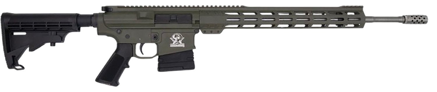 GL1065SSODG GLFA AR10 Rifle 6.5CM 20" S/S BBL 10-Shot OD Green - Great Lakes Firearms - 6.5 Creedmoor