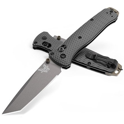 Benchmade 537GY-03 Black Aluminum Tanto Knife 3.38" M4 Axis Lock - Benchmade