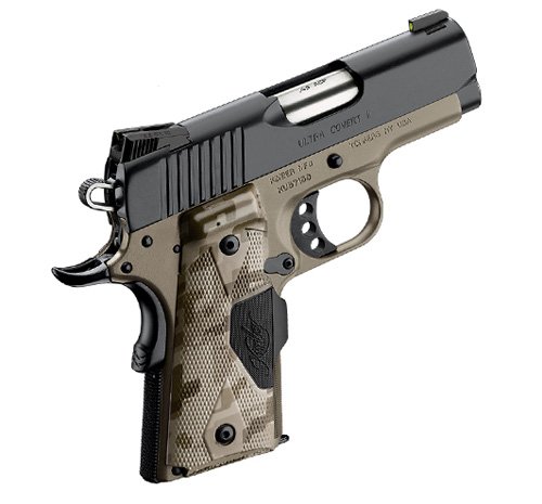 Kimber Ultra Covert II 3200167CA .45 ACP Pistol 7+1 Night Sights Laser Grips - Kimber Manufacturing, Inc. - 45 ACP
