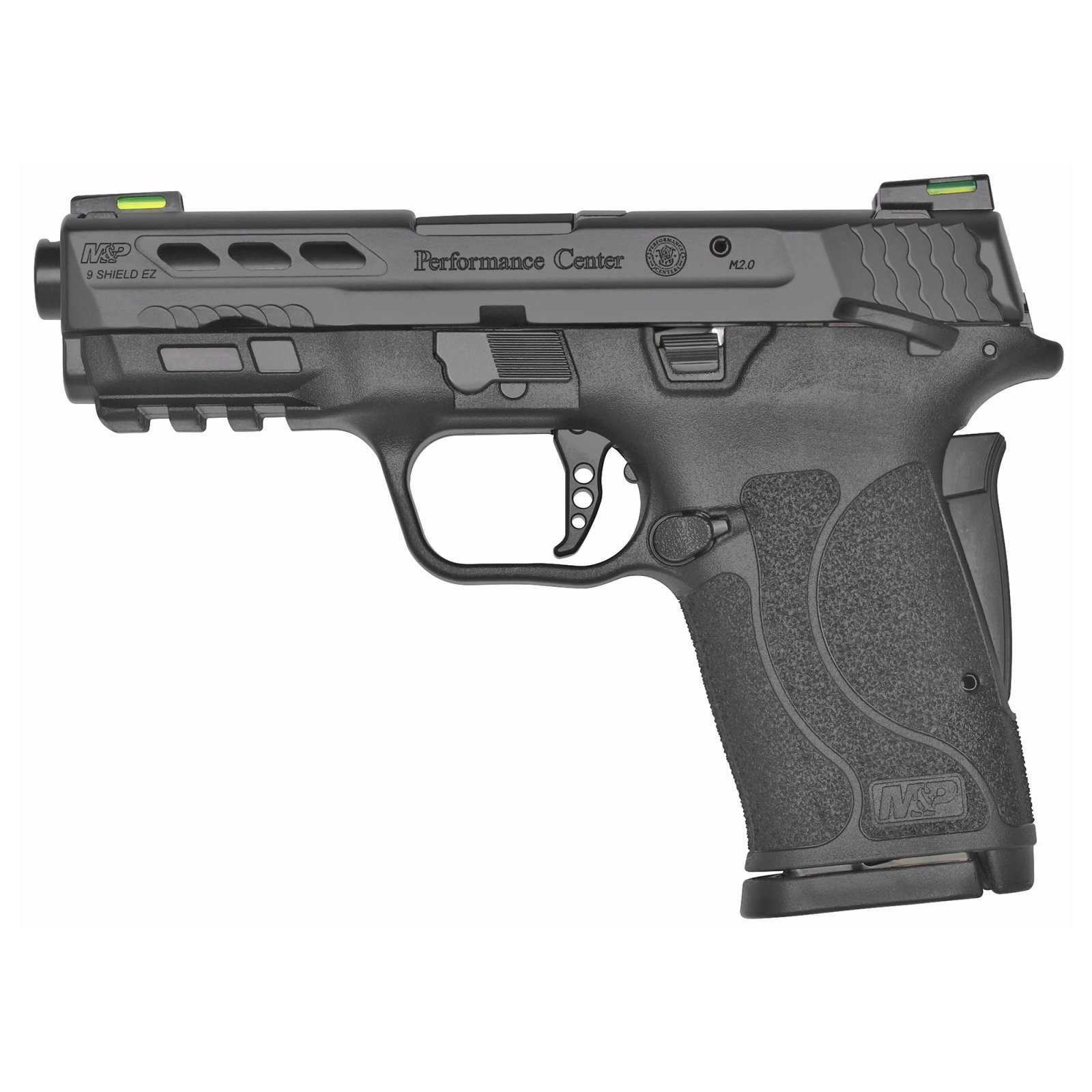 Smith & WESSON PC MP9 Shield EZ TS 9mm 3.8in 8rd Black Pistol (13223) - Smith & Wesson - 9mm