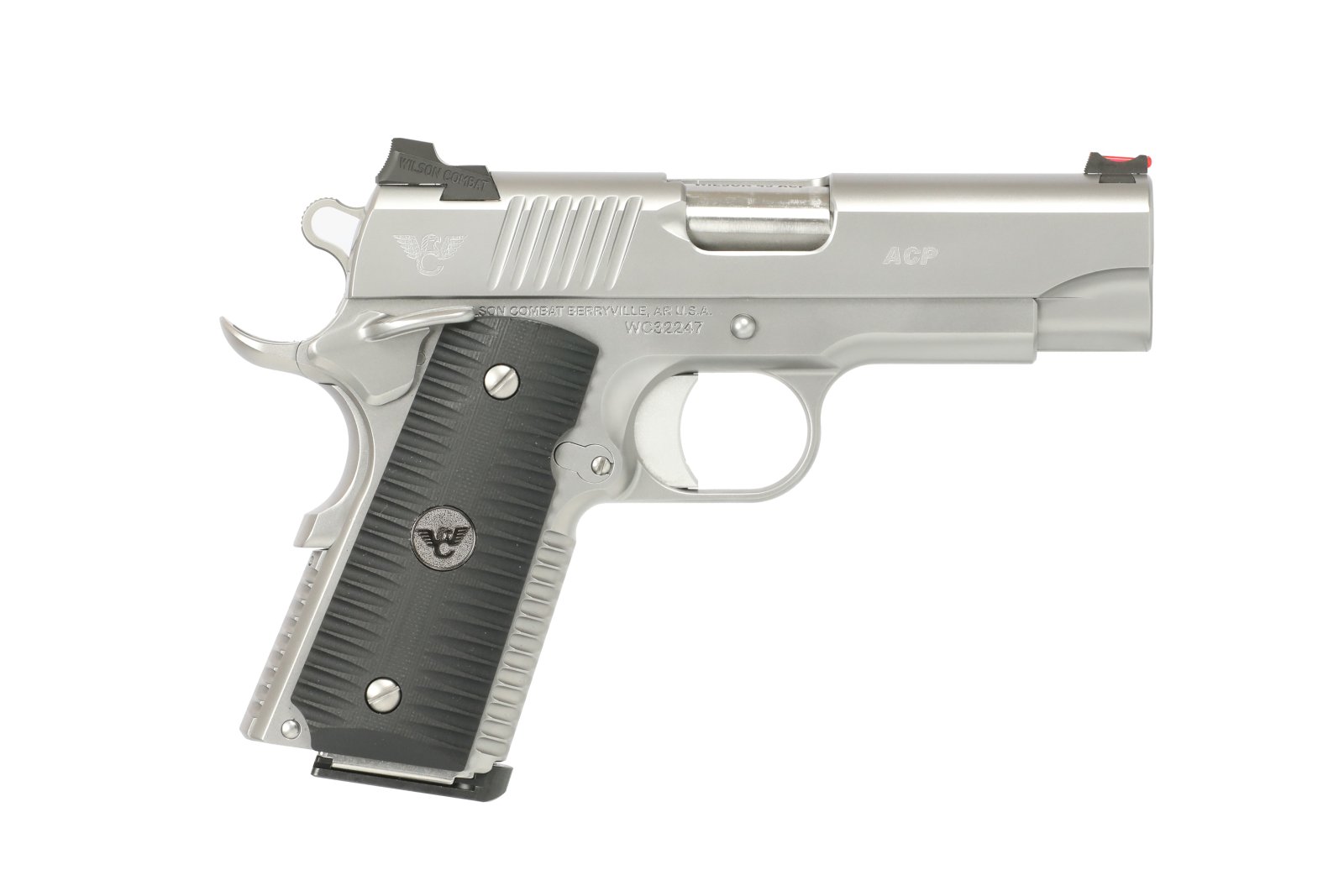 Wilson Combat ACP-CP-45A-SS 45 ACP 4" Stainless Semi-Auto Pistol 8+1