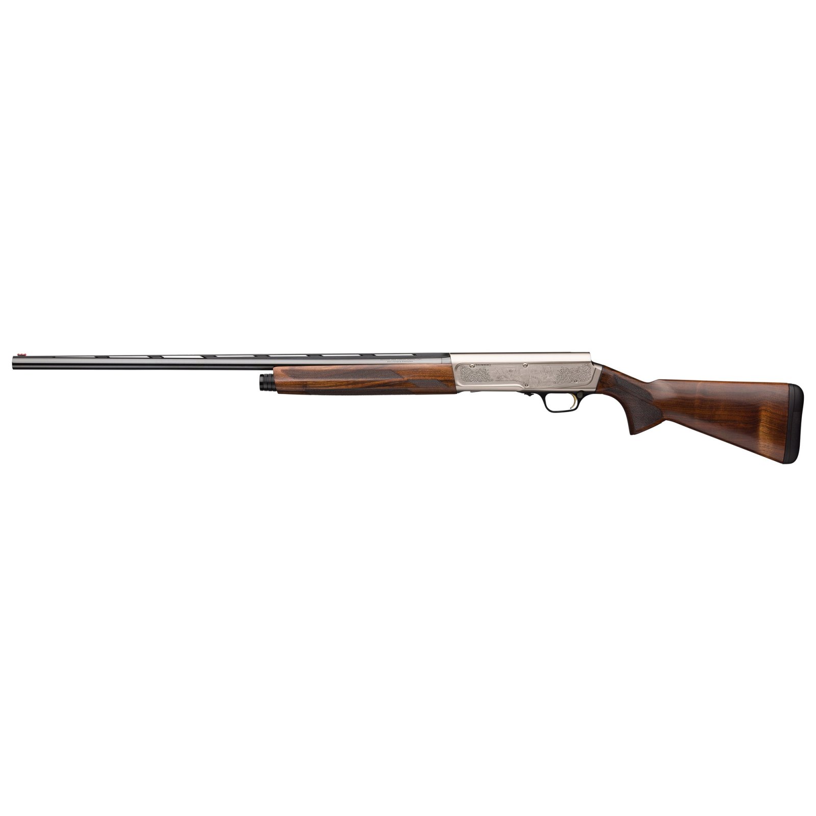 Browning A5 Ultimate Sweet Sixteen 16 Gauge Autoloading Shotgun 2.75" 3+1 26" Blued Satin Engraved Receiver Grade III Turkish Walnut Stock Fiber Optic Sight Invector-DS Chokes