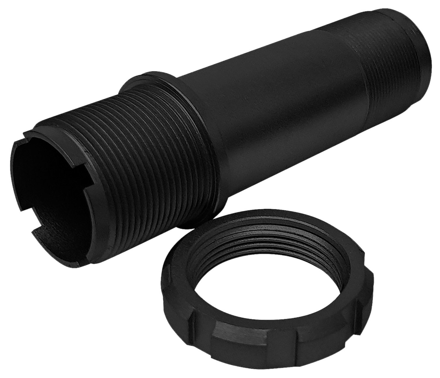 Yankee Hill 1255A VICTRA-12 Stainless Steel Melonite Black Mount 3.70" - Yankee Hill Machine Co. - 3.70"