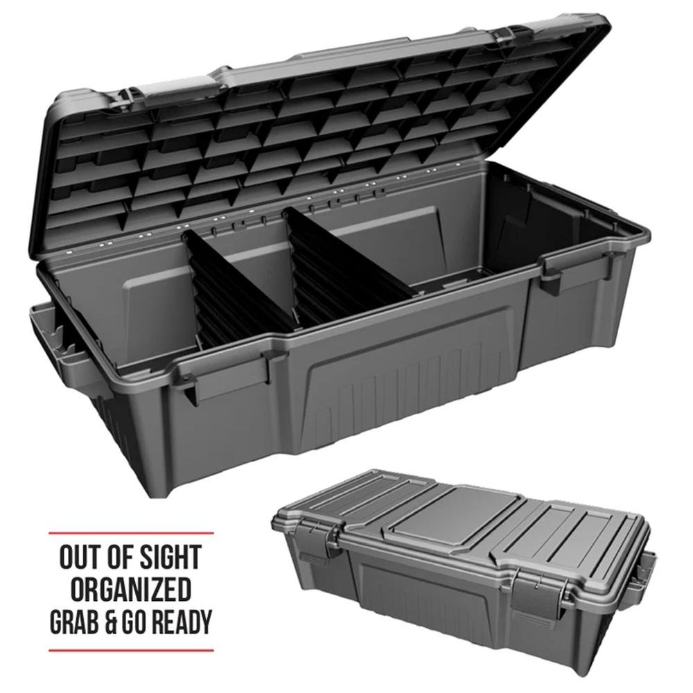 MTM Truck Underseat Gear Crate Black - MTM Case-Gard