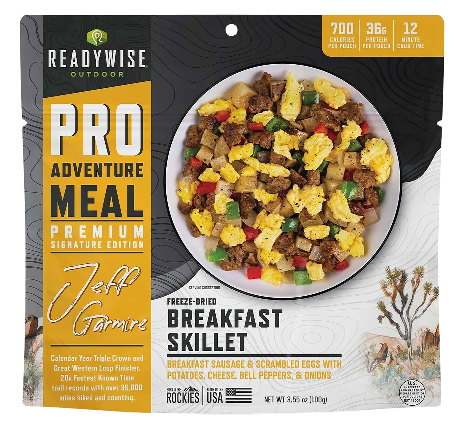 Readywise Pro Meal Breakfast Skillet Single Package