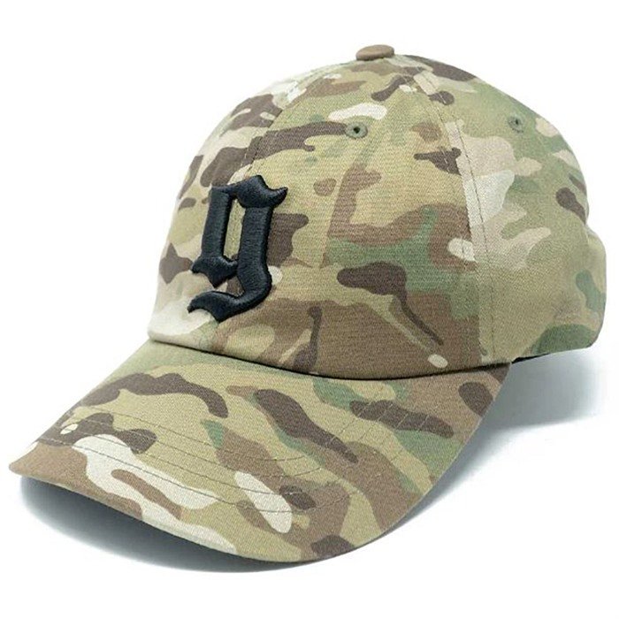 GBRS GROUP HAT-DAD-MCBBLK Olive Multi-Cam Black & Black Dad Hat
