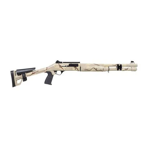 Panzer PAM4TSNDCSS 12GA 18.5 Desert Cerakote Tactical - Panzer Arms - 12 Gauge