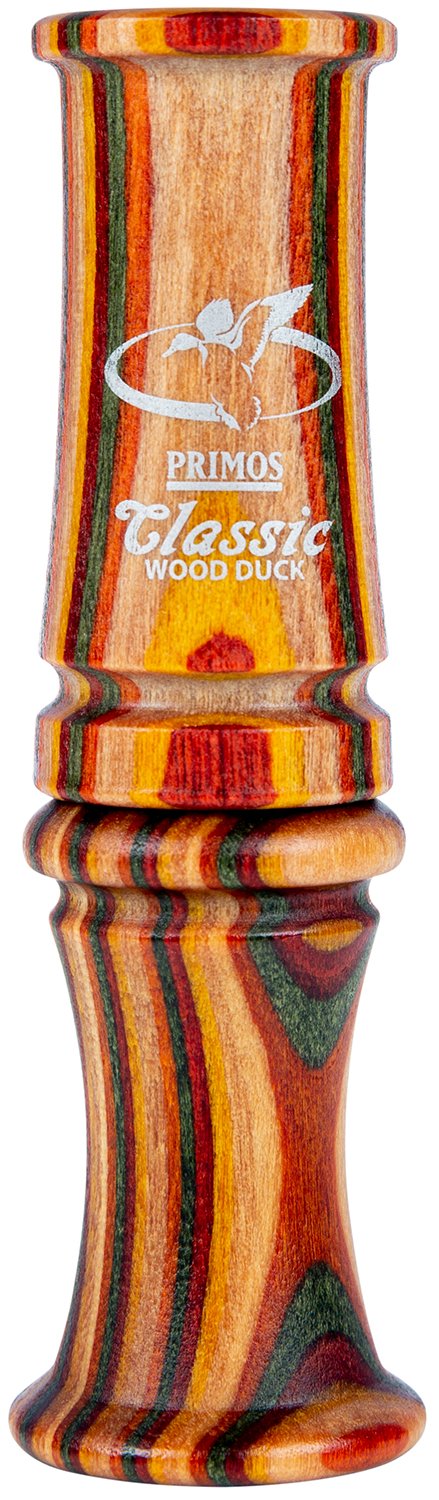 Primos Classic Wood Duck Call - High Quality Hardwood Barrel - Rich Tones - Waterfowl Hunting - Primos - DUCKS