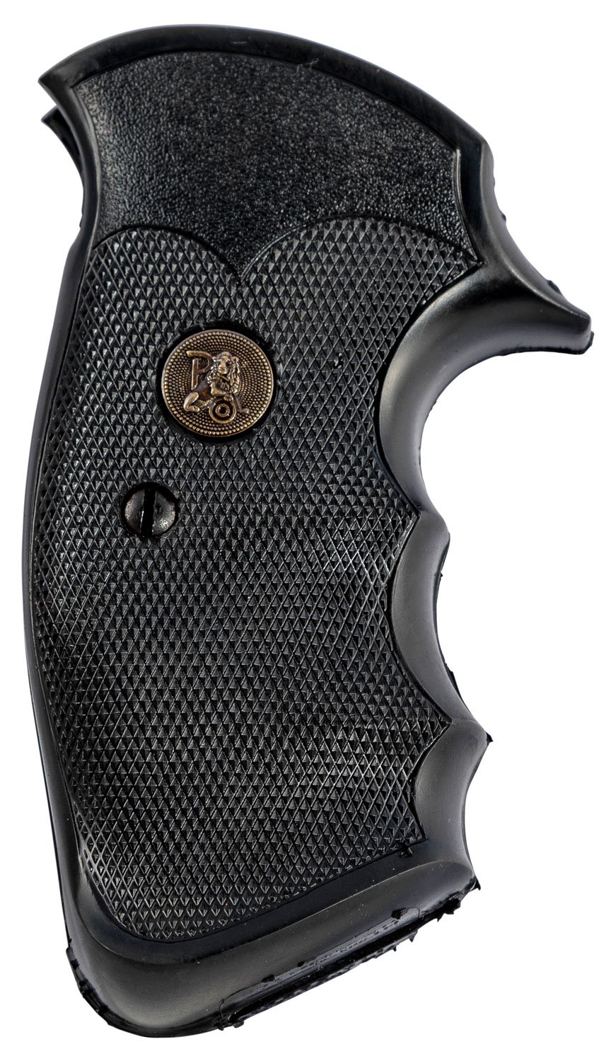 Buy Pachmayr 03265 Gripper Professional Grip for S&W K/L Frame Square Butt - Checkered Black Rubber with Finger Grooves online