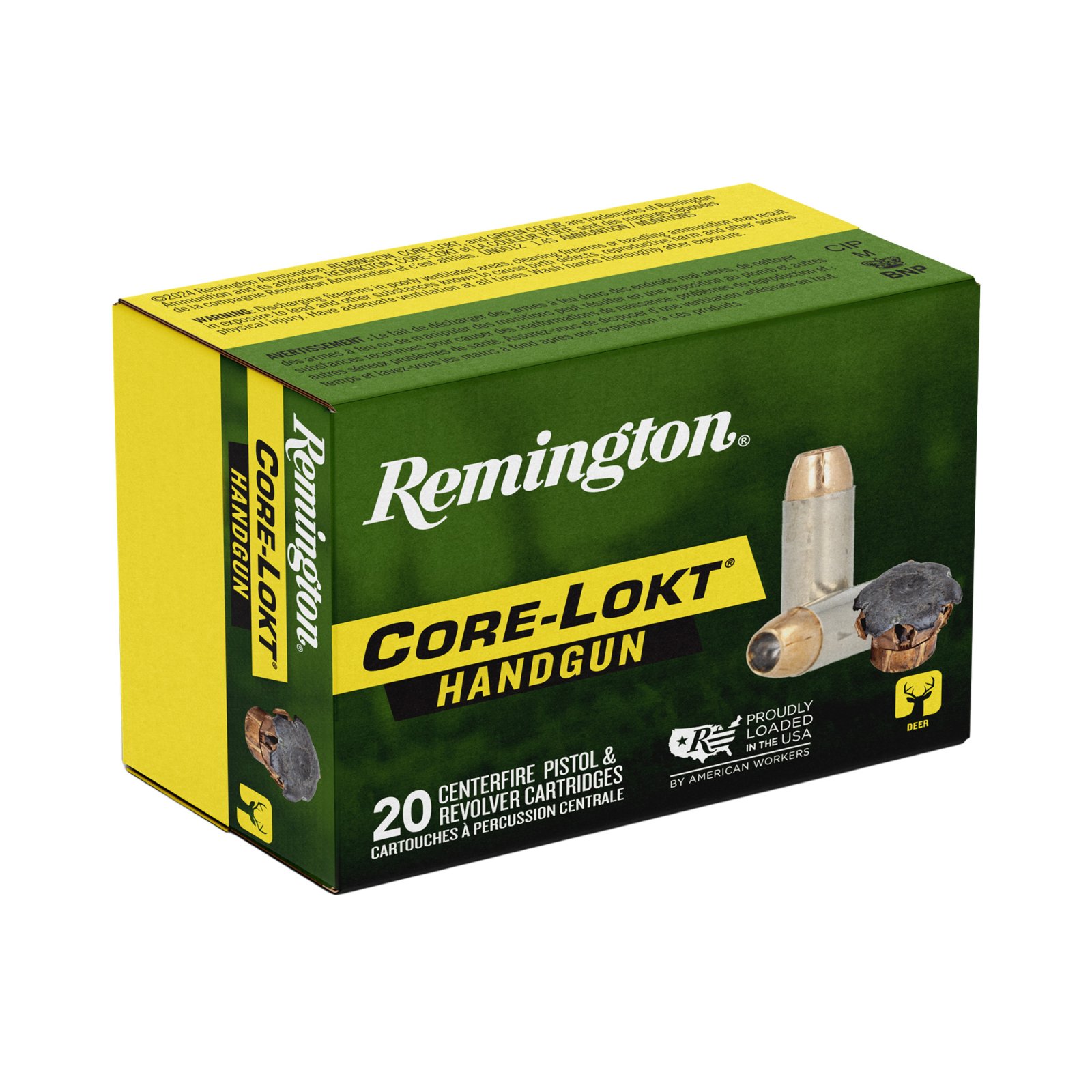 Remington R20225 Core-Lokt 41 Rem Mag 210gr JHP 20 Rounds - Remington Arms Company, LLC